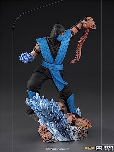 Iron Studios Mortal Kombat Sub-Zero 1/10 Scale | Mortal Kombat | 9" inches Collectible Figure