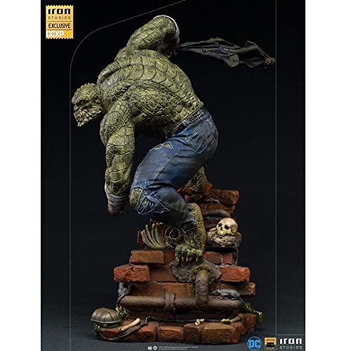 Iron Studios 27920-10 Details Dc Killer Croc Comics Deluxe Art Scale 1/10 Ccxp Exclusive