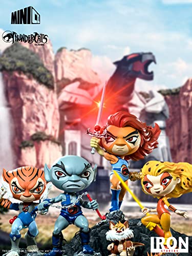 Iron Studios - Minico Heroes Thundercats Cheetara & Snarf Vinyl Statue