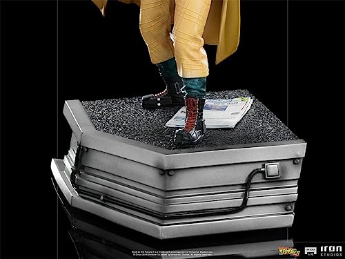 Iron Studios 1:10 Doc Brown - Back to The Future Part II - Art Scale, Multicolor, 20.32 x 10.16 x 30.48 cm