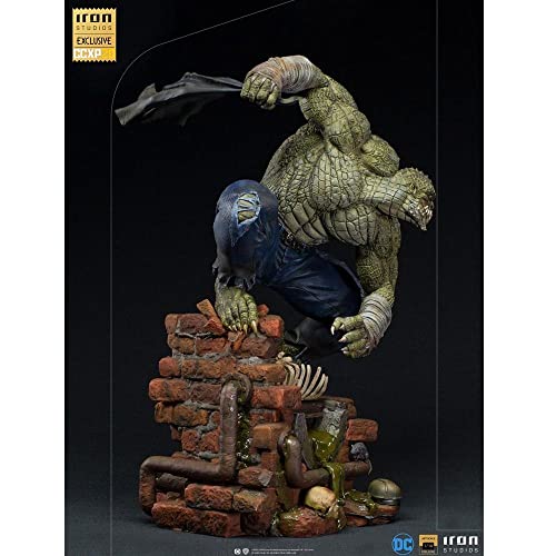 Iron Studios 27920-10 Details Dc Killer Croc Comics Deluxe Art Scale 1/10 Ccxp Exclusive