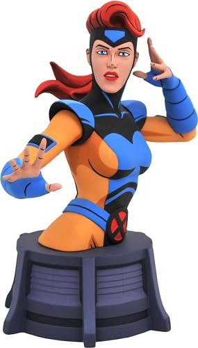 Marvel Animated X-Men: Jean Grey Resin Bust, Multicolor
