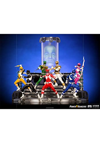 Iron Studios Power Rangers White Ranger 1/10 Scale | Power Rangers | 7" inches Collectible Figure