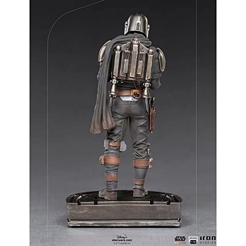 Iron Studios 1:18 Mandalorian and Grogu Art Scale - The Mandalorian, Multicolor