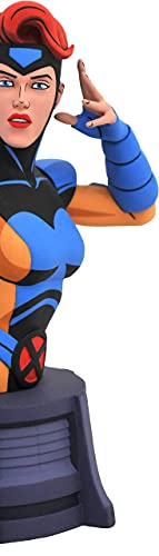 Marvel Animated X-Men: Jean Grey Resin Bust, Multicolor