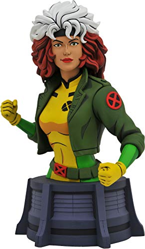Diamond Select Toys Marvel Animated X-Men: Rogue Bust, 6 inches
