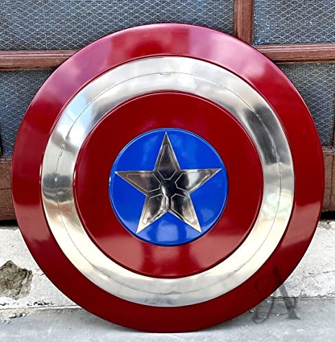 ANTIQUANA Captain Shield - The Falcon and The Winter Soldier Shield - Metal Replica Halloween Medieval Armor Cosplay Shield
