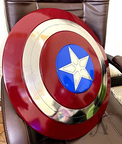 ANTIQUANA Captain Shield - The Falcon and The Winter Soldier Shield - Metal Replica Halloween Medieval Armor Cosplay Shield