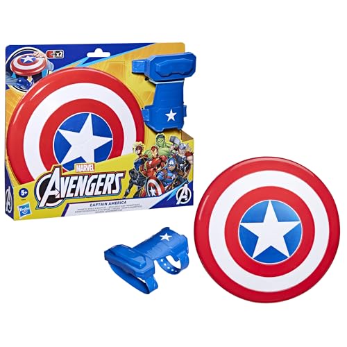 Marvel Avengers Captain America Magnetic Shield & Gauntlet 2-Piece Toy Figure Set