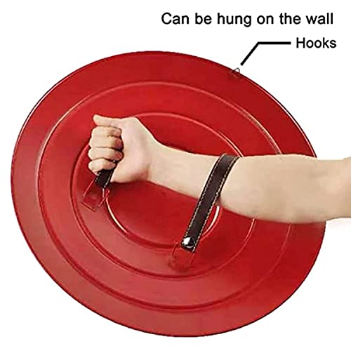 ArdbegCS 18.7 Inch Metal Captain Shield Red