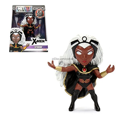 Jada Toys 97904 Metals Marvel 4" Classic Figure - Storm (M141) Toy Figure, 4"