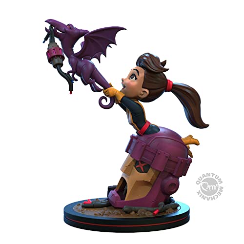 QMX Quantum Mechanix X-Men - Kitty Pryde and Lockheed Q-Fig EliteDiorama