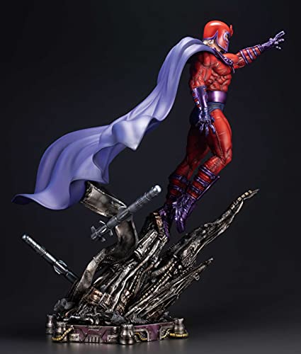 Kotobukiya Marvel Universe: X-Men: Magneto Fine Art Statue, Multicolor