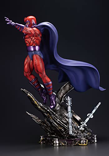 Kotobukiya Marvel Universe: X-Men: Magneto Fine Art Statue, Multicolor