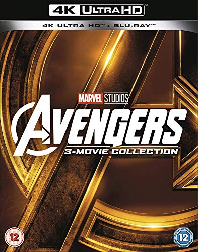 Avengers Collection (1-3 Box-set) [UHD] [Blu-ray] [2018] [Region Free] [4K UHD]