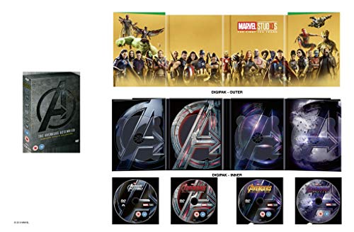 Avengers 1-4 Complete Boxset [DVD] [2019]