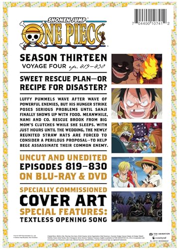 One Piece: Season Thirteen - Voyage Four - Blu-ray + DVD