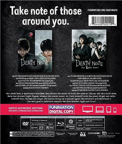 Death Note / Death Note: The Last Name Double Feature [Blu-ray]