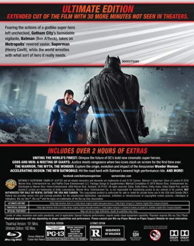 Batman v Superman: Dawn of Justice, Ultimate Edition