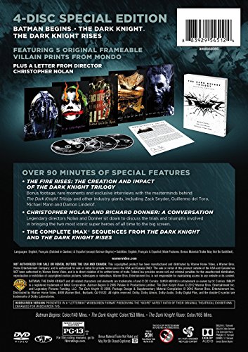 The Dark Knight Trilogy (Special Edition) (DVD)