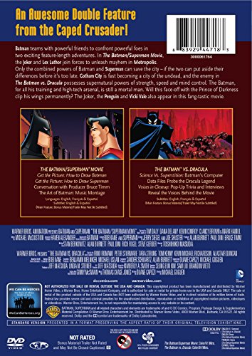 The Batman: Double Feature Repackage (Single Disc DVD)