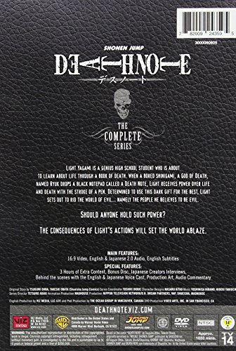 Death Note (animated) Complete Set Repackage