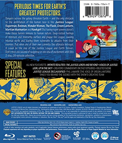 Justice League: Season 2 (DC Comics Classic Collection) [Blu-ray]