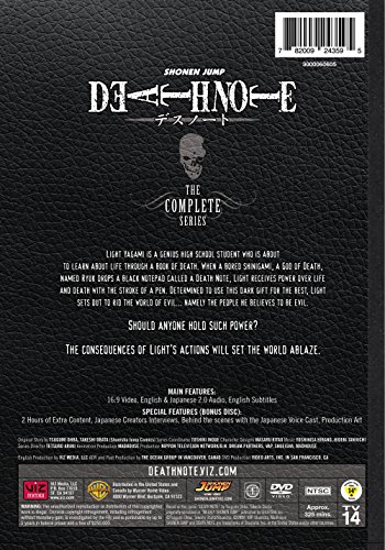 Death Note (animated) Complete Set Repackage