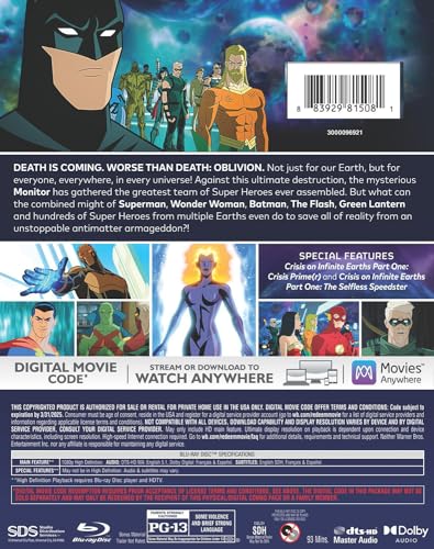 Justice League: Crisis on Infinite Earths, Part One BD [Blu-ray]
