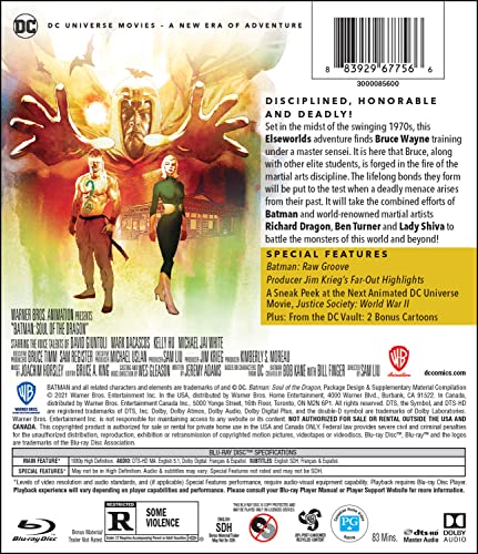 Batman: Soul of the Dragon (Blu-ray)