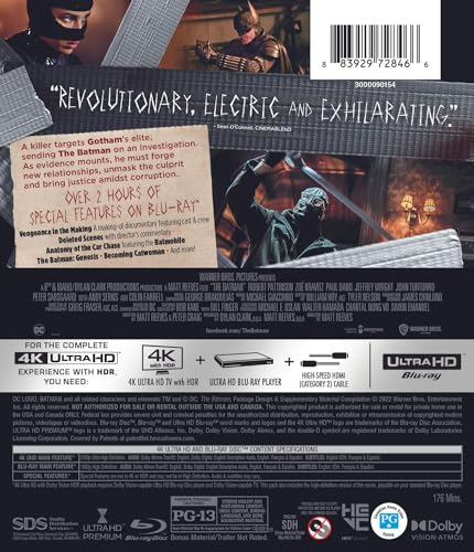 Batman, The (4K Ultra HD + Blu-ray)