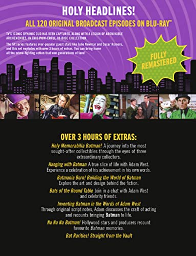 Batman - Original Series 1-3 [1966] [Blu-ray] [2015] [Region Free]