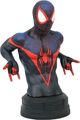 Diamond Select Toys Marvel Comic: Miles Morales 1:7 Scale Bust, Multicolor, 6 inches