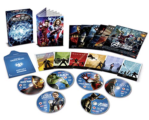 Marvel Studios Collector's Edition Box Set Phase 1 [DVD] | USA Non-Compatible Product | Region - 2