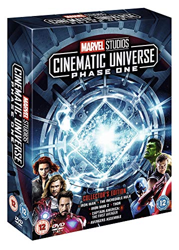 Marvel Studios Collector's Edition Box Set Phase 1 [DVD] | USA Non-Compatible Product | Region - 2