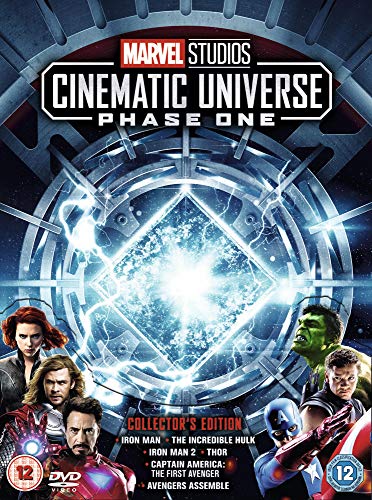 Marvel Studios Collector's Edition Box Set Phase 1 [DVD] | USA Non-Compatible Product | Region - 2