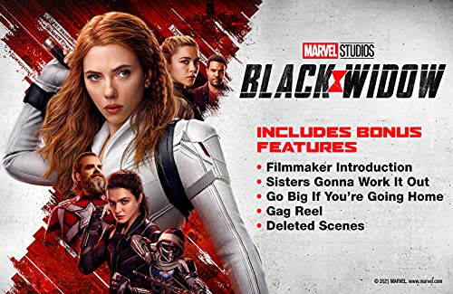 Marvel Studios Black Widow Blu-ray [2021] [Region Free]