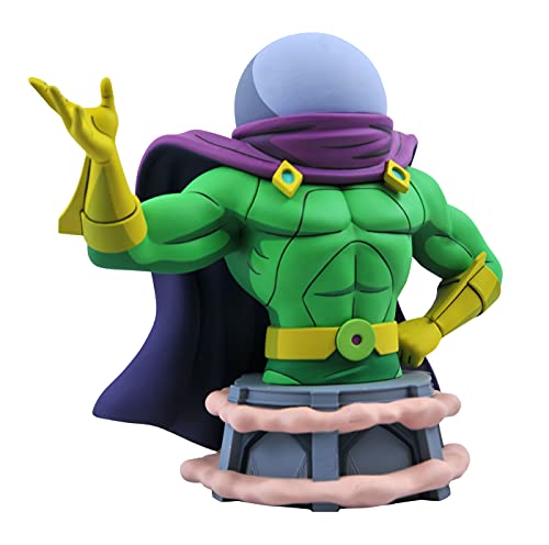 Diamond Select Toys Marvel Animated: Mysterio 1:7 Scale Resin Bust, Multicolor, 6 inches