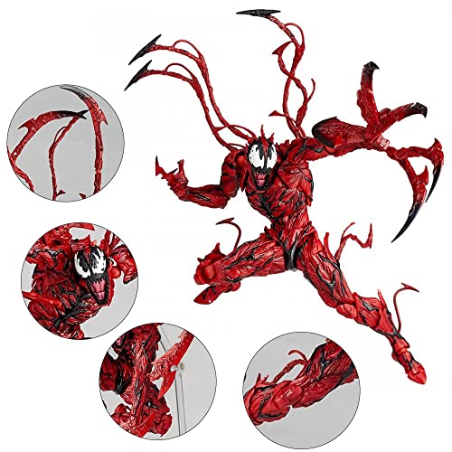 Venom Legends Series - 7 Inch Venom and Collectible Carnage Anime Action PVC Figure - Movable Venom Doll Model Statue Toy Gift