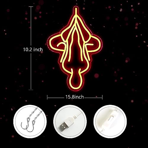 Spiderman Neon Sign LED Anime Neon Lights Red USB Powered for Home Bedroom Game Room Man Cave Bar Pub Club Kids Room Wall Decor Festival Birthday Spiderman Fans Gifts