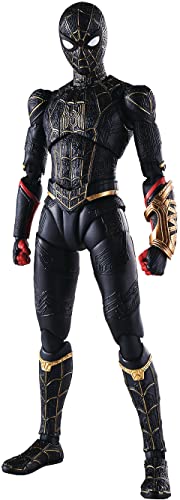TAMASHII NATIONS - Spider-Man: Now Way Home - Spider-Man (Black & Gold Suit), Bandai Spirits S.H.Figuarts