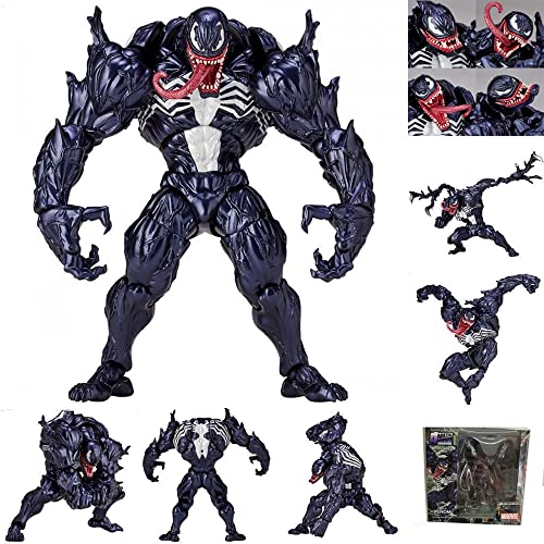 Venom Legends Series - 7 Inch Venom and Collectible Carnage Anime Action PVC Figure - Movable Venom Doll Model Statue Toy Gift