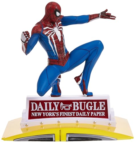 Marvel Gallery: Spider-Man on Taxi (Playstation 4 Version) PVC Figure, Multicolor, 9 inches