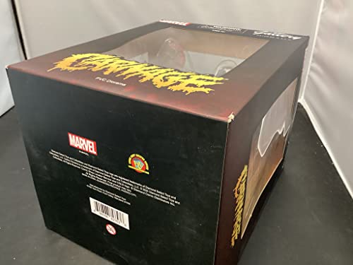 DIAMOND SELECT TOYS Marvel Gallery: Carnage PVC Figure, Multicolor