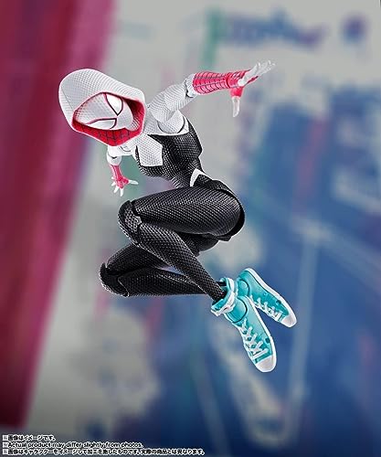 Spider-Gwen Spider-Ma: Across The Spider-Verse, Spirits S.H.（7" Scale） Figuarts