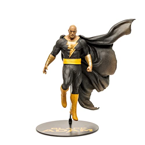 McFarlane Toys DC Direct - Black Adam Movie - Black Adam 12" PVC Statue by Jim Lee