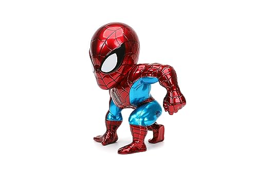 Marvel 6-Inch Spider-Man MetalFigs Diecast Collectible Figure, Toys for Kids and Adults