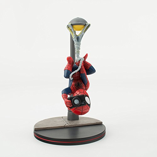 Quantum Mechanix Spider-Man Spider Cam Q-Fig Diorama, Multi-Colored, 5"
