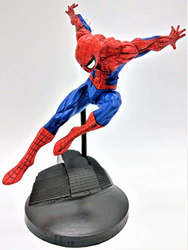 Amazing Flying Spiderman Action Figure with Web Shooter/Spider-Man into The Spiderverse Action Figure (Comes with a Stand)