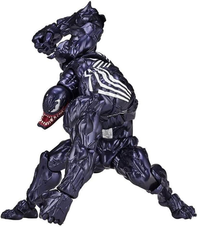 Venom and Carnage Action Figure Vеnоm Legends Series, 7inch Collectible Anime Venom Toy Vеnоm Figure PVC Joints Movable Venom Doll Model Toy Figures Venom Statue Toy Decoration Ornaments Gift